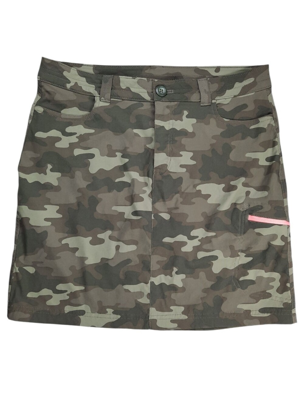 Eddie Bauer WR Rainier Camo Print Skirt/Skort SZ 10